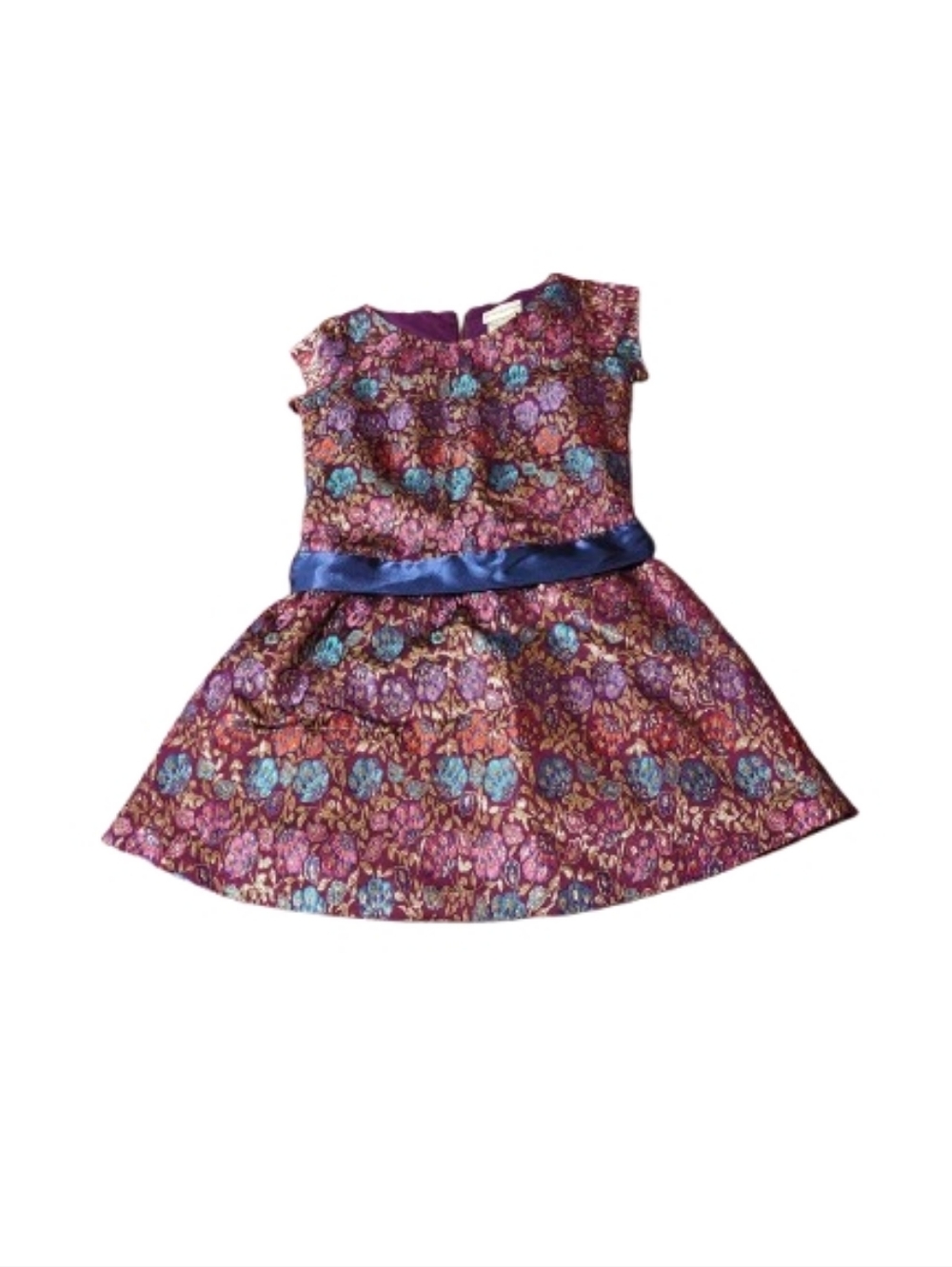 American Girl Purple Dress Size 8